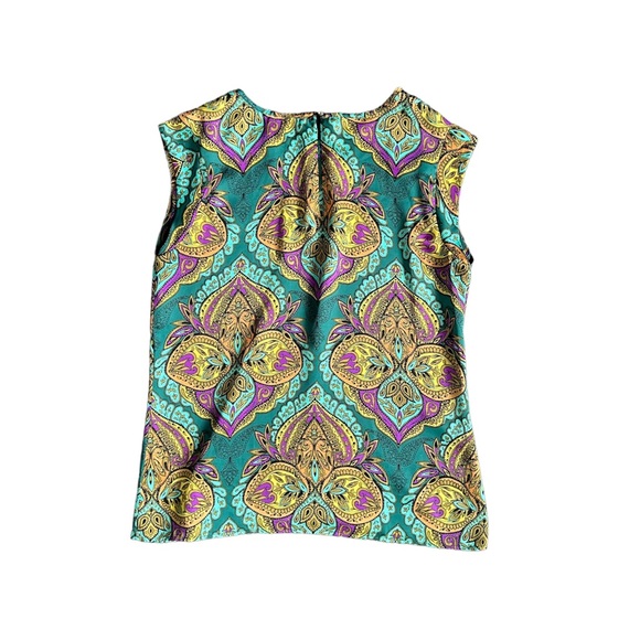 Kenar & The Limited Two Tops Sleeveless Pullover Casual Loose Fit Blouse EUC M - Picture 6 of 8